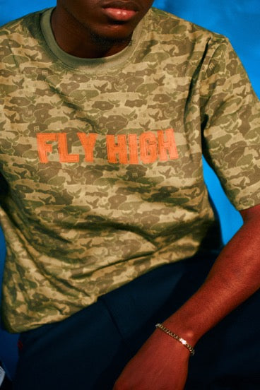 REBEL CAMO T-SHIRT
